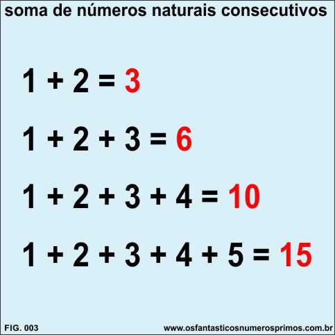 soma de numeros consecutivos