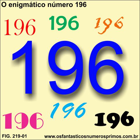 O enigmático número 196