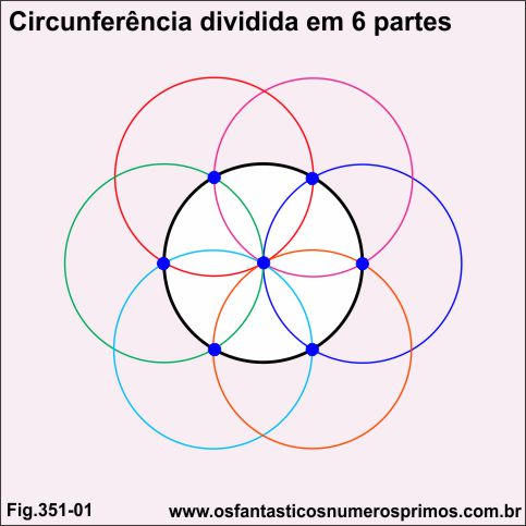 Partes do Círculo e Circunferência em COQUINHOS