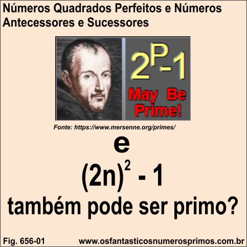 Números Quadrados Perfeitos e Números Antecessores e Sucessores