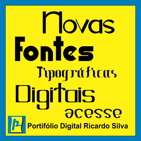 fontes tipográficas digitais