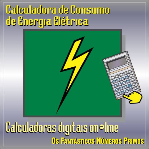 Calculadora de consumo de energia elétrica