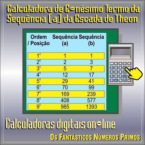 calculadora de enesimo termo da sequencia (a) escada theon