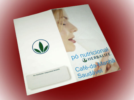 Impressos Herbalife - Folder Café da Manhã