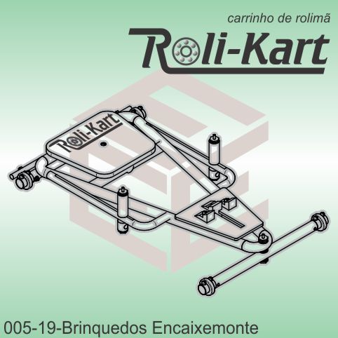 carrinho de rolimã Roli-Kart antes