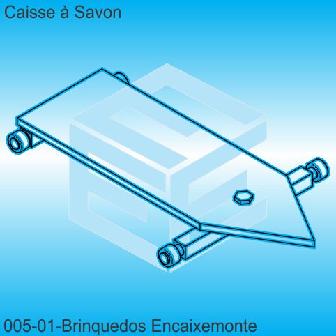 caisse à savon - modele 01 - encaixe monte