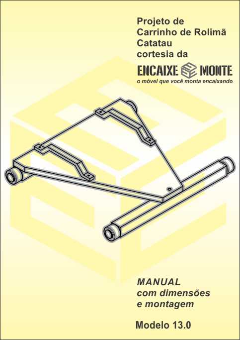Projeto de Carrinho de Rolima - modelo 13.0