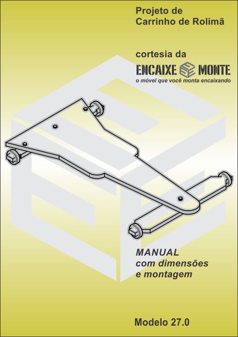 projeto de carrinho de rolimã - modelo 27